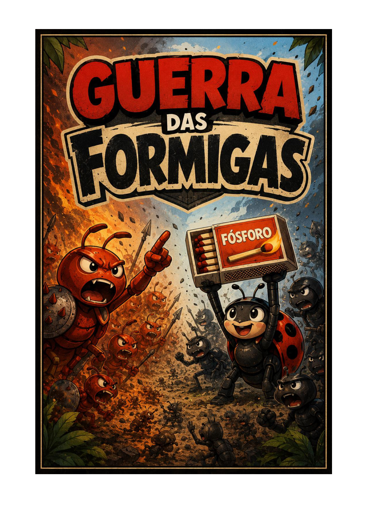 Capa de Guerra das Formigas