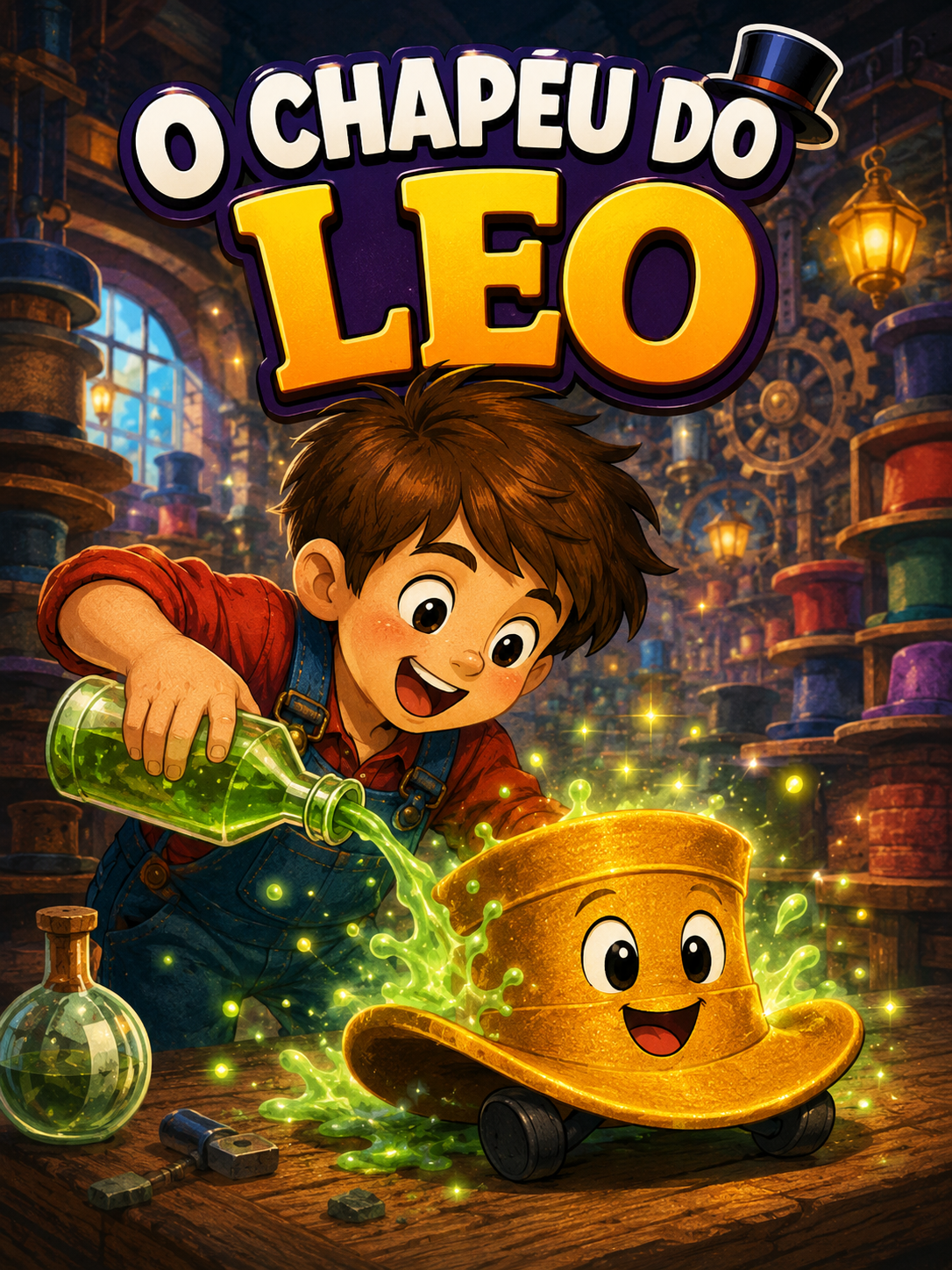 Capa de O Chapéu do Leo